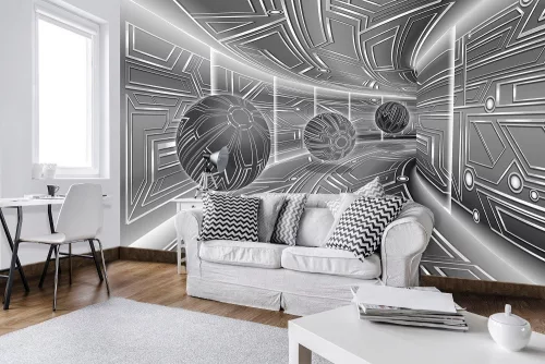 Absztrakt poszter, fotótapéta Vlies (312 x 219 cm)