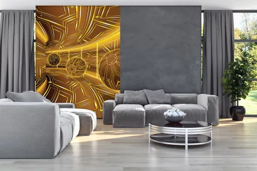 Absztrakt poszter, fotótapéta, Vlies  (184x254 cm, álló)