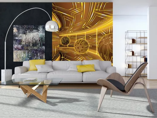 Absztrakt poszter, fotótapéta, Vlies  (184x254 cm, álló)