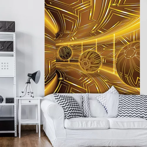 Absztrakt poszter, fotótapéta, Vlies  (184x254 cm, álló)