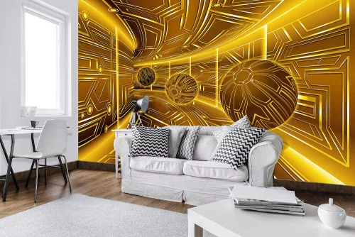 Absztrakt poszter, fotótapéta Vlies (254 x 184 cm)