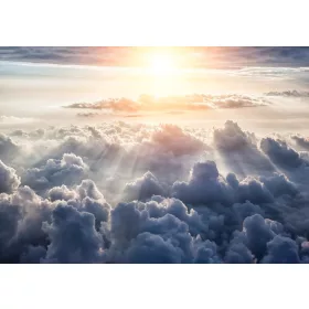   Felhős égbolt  poszter, fotótapéta, Vlies (104 x 70,5 cm)