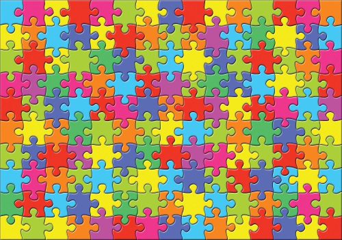 Puzzle poszter, fotótapéta Vlies (312 x 219 cm)