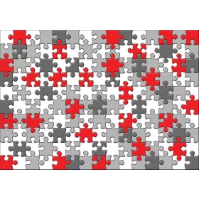 Puzzle  poszter, fotótapéta, Vlies (104 x 70,5 cm)