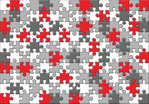 Puzzle poszter, fotótapéta Vlies (254 x 184 cm)