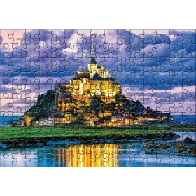 Puzzle Castle  poszter, fotótapéta, Vlies (104 x 70,5 cm)