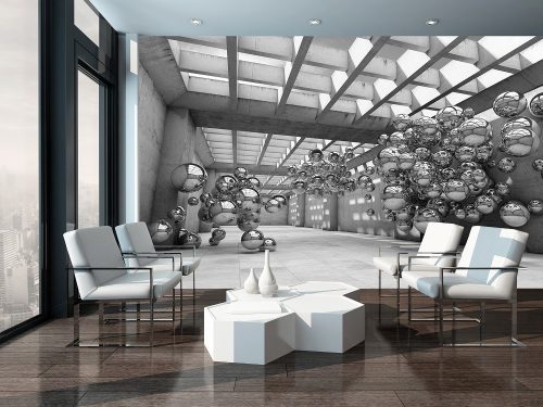 Absztrakt golyók poszter, fotótapéta Vlies (312 x 219 cm)