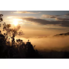 Naplemente poszter, fotótapéta, Vlies (104 x 70,5 cm)