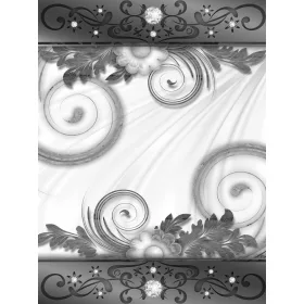   Szürke absztrakt poszter, fotótapéta, Vlies  (184x254 cm, álló)