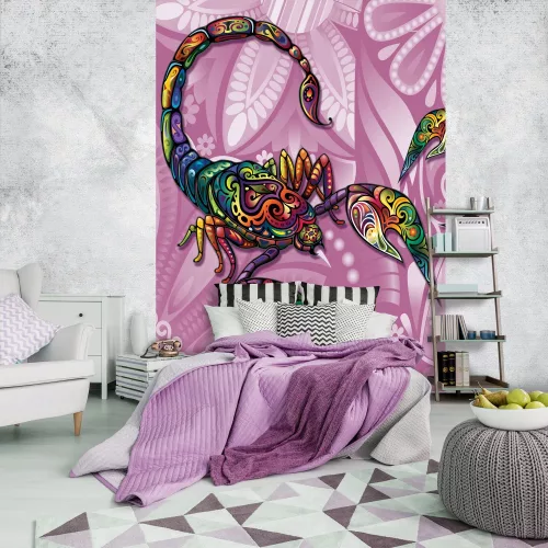Skorpiók poszter, fotótapéta, Vlies  (206x275 cm, álló)