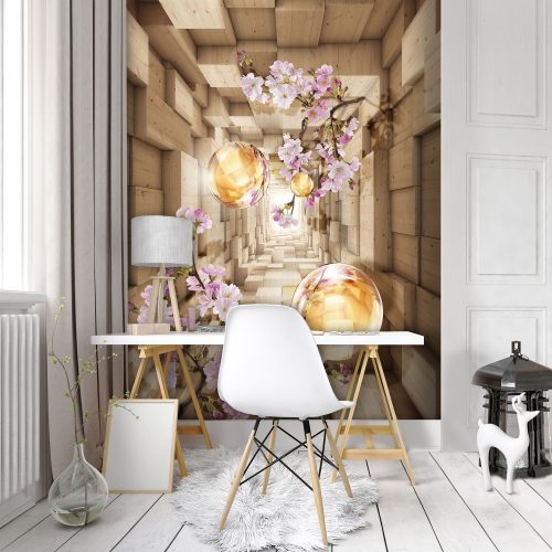 Magnólia 3D poszter, fotótapéta, Vlies  (184x254 cm, álló)