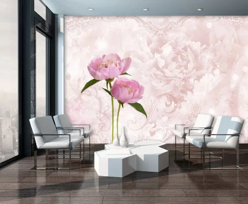Virágok poszter, fotótapéta Vlies (312 x 219 cm)