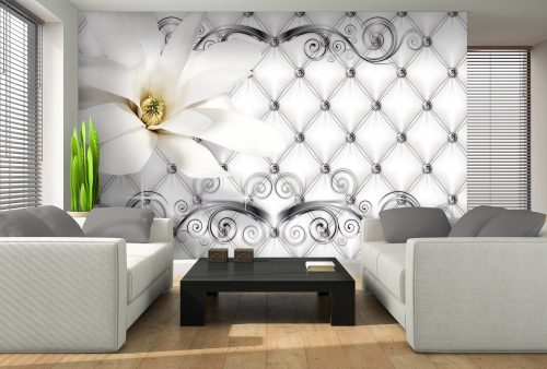 Absztrakt virág  poszter, fotótapéta, Vlies (104 x 70,5 cm)