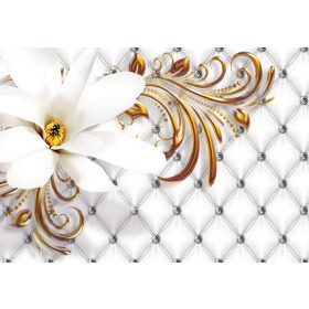   Absztrakt virág  poszter, fotótapéta, Vlies (104 x 70,5 cm)