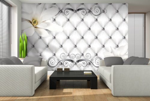 Absztrakt virág  poszter, fotótapéta, Vlies (104 x 70,5 cm)