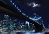 Brooklyn Bridge poszter, fotótapéta Vlies (208 x 146 cm)
