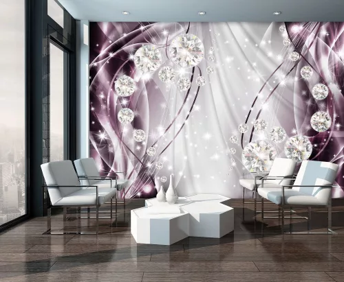 Gyöngyös absztrakt  poszter, fotótapéta, Vlies (104 x 70,5 cm)