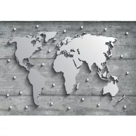 Világtérkép  poszter, fotótapéta, Vlies (104 x 70,5 cm)