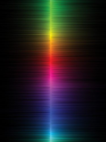 Színspektrum poszter, fotótapéta, Vlies  (206x275 cm, álló)