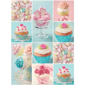   Édességek poszter, fotótapéta, Vlies  (184x254 cm, álló)