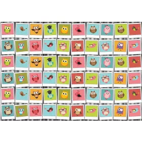   Színes madarak  poszter, fotótapéta, Vlies (104 x 70,5 cm)