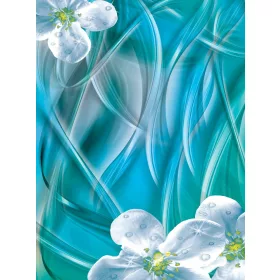 Virágok poszter, fotótapéta, Vlies  (184x254 cm, álló)