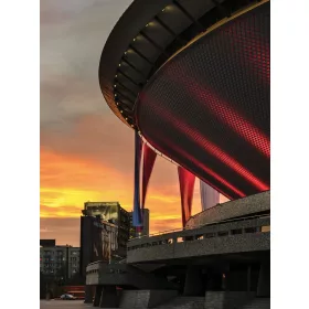   Katowice a naplementében poszter, fotótapéta, Vlies  (184x254 cm, álló)