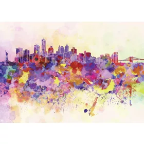 New York poszter, fotótapéta, Vlies (104 x 70,5 cm)