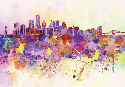 New York poszter, fotótapéta Vlies (254 x 184 cm)