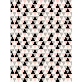   Színes rombuszok poszter, fotótapéta, Vlies  (184x254 cm, álló)