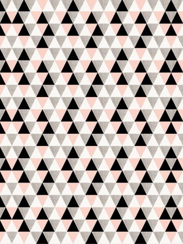 Színes rombuszok poszter, fotótapéta, Vlies  (206x275 cm, álló)