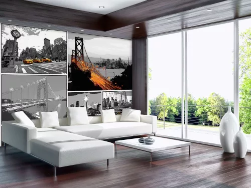 New York poszter, fotótapéta, Vlies (104 x 70,5 cm)