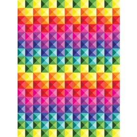   Színes minta poszter, fotótapéta, Vlies  (184x254 cm, álló)