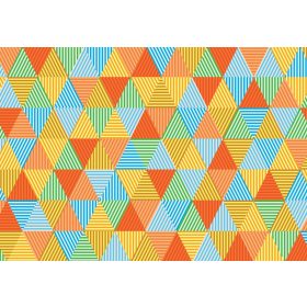   Absztrakt minta  poszter, fotótapéta, Vlies (104 x 70,5 cm)