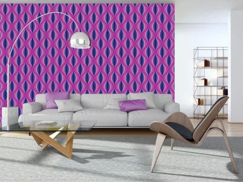 Absztrakt minta  poszter, fotótapéta, Vlies (104 x 70,5 cm)