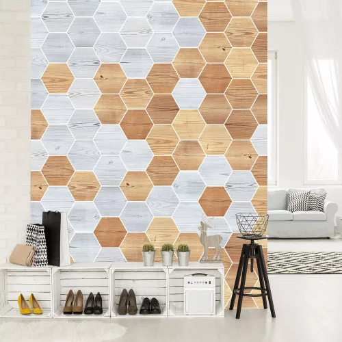 Absztrakt poszter, fotótapéta, Vlies  (184x254 cm, álló)