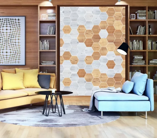 Absztrakt poszter, fotótapéta, Vlies  (184x254 cm, álló)