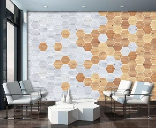 Absztrakt  poszter, fotótapéta, Vlies (104 x 70,5 cm)