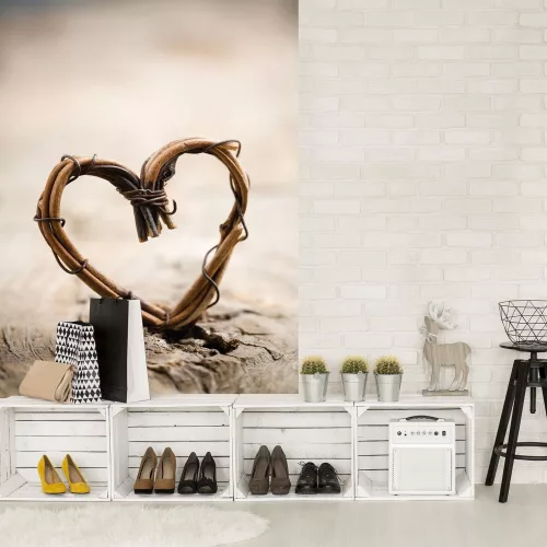 Szív poszter, fotótapéta, Vlies  (184x254 cm, álló)