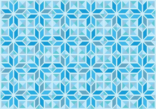 Absztrakt virág minta poszter, fotótapéta Vlies (152,5 x 104 cm)