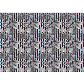   Absztrakt virág minta  poszter, fotótapéta, Vlies (104 x 70,5 cm)