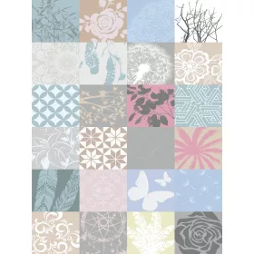   Absztrakt minta poszter, fotótapéta, Vlies  (184x254 cm, álló)