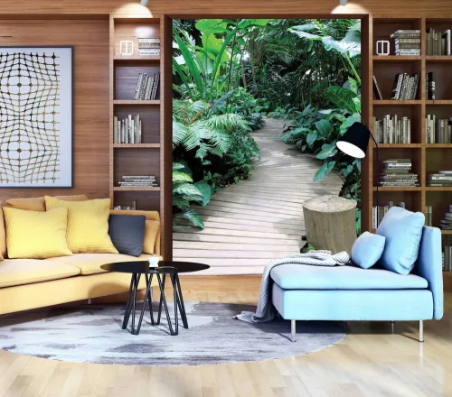 Erdő poszter, fotótapéta, Vlies  (206x275 cm, álló)