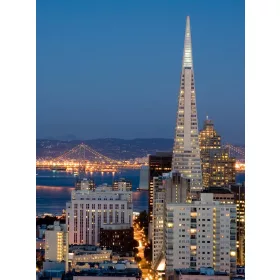   San Francisco poszter, fotótapéta, Vlies  (184x254 cm, álló)