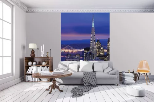 San Francisco poszter, fotótapéta, Vlies  (206x275 cm, álló)