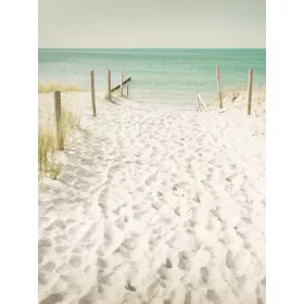   Homokos tengerpart poszter, fotótapéta, Vlies  (184x254 cm, álló)