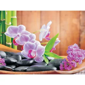 Orchidea poszter, fotótapéta, Vlies (104 x 70,5 cm)