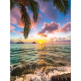   Tenger a naplementében poszter, fotótapéta, Vlies  (184x254 cm, álló)