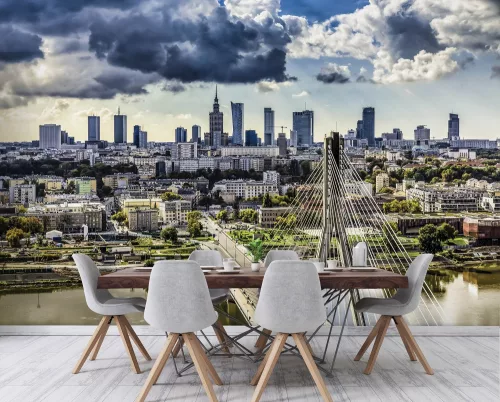 Most Swietokrzyski poszter, fotótapéta Vlies (368 x 254 cm)