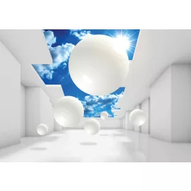   Golyók a levegőben  poszter, fotótapéta, Vlies (104 x 70,5 cm)